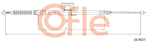 Seilzug, Feststellbremse COFLE 10.9027