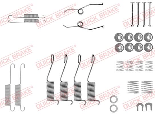 Zubehörsatz, Bremsbacken QUICK BRAKE 105-0697
