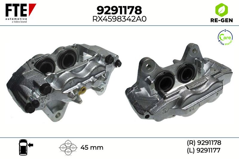 Bremssattel FTE 9291178