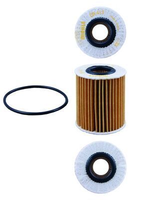 Ölfilter MAHLE OX413D2
