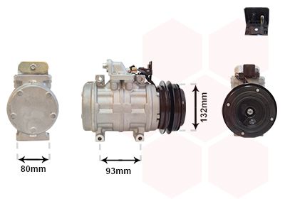 Kompressor, Klimaanlage VAN WEZEL 3000K083