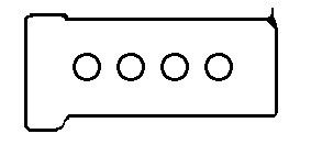 Dichtungssatz, Zylinderkopfhaube BGA RK6335