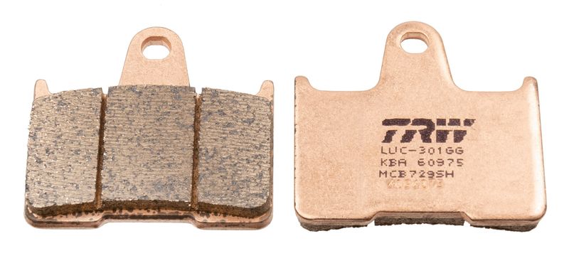 Bremsbelagsatz, Scheibenbremse TRW MCB729SH