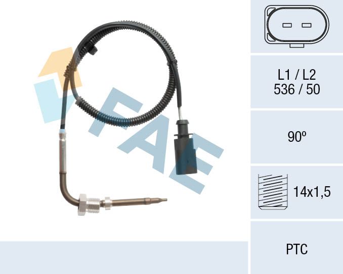 Sensor, Abgastemperatur FAE 68115