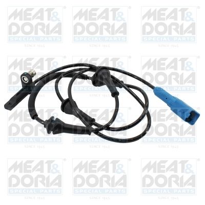 Sensor, Raddrehzahl MEAT & DORIA 90601E