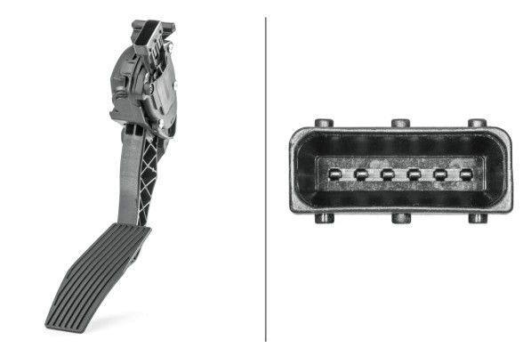Sensor, Fahrpedalstellung HELLA 6PV009765-741
