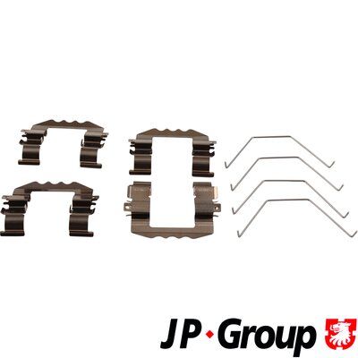Zubehörsatz Scheibenbremsbelag JP GROUP 3164002810