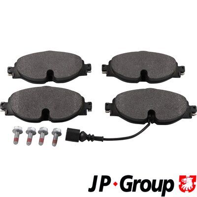 Bremsbelagsatz, Scheibenbremse JP GROUP 1163613910