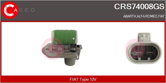 Vorwiderstand Elektromotor-Kühlerlüfter Casco CRS74008GS