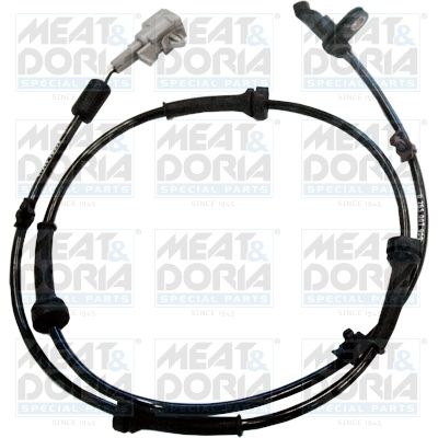 Sensor, Raddrehzahl MEAT & DORIA 90244