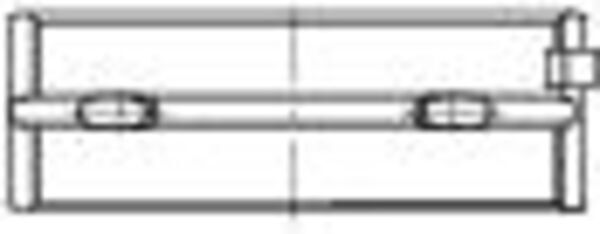 Kurbelwellenlagerschale MAHLE 001HL21929025