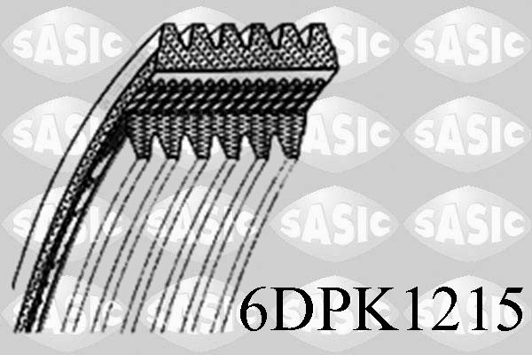 Keilrippenriemen SASIC 6DPK1215