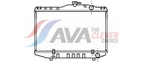 Kühler, Motorkühlung AVA QUALITY COOLING TO2036