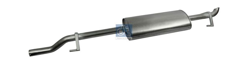 Mittel-/Endschalldämpfer DT Spare Parts 4.68521