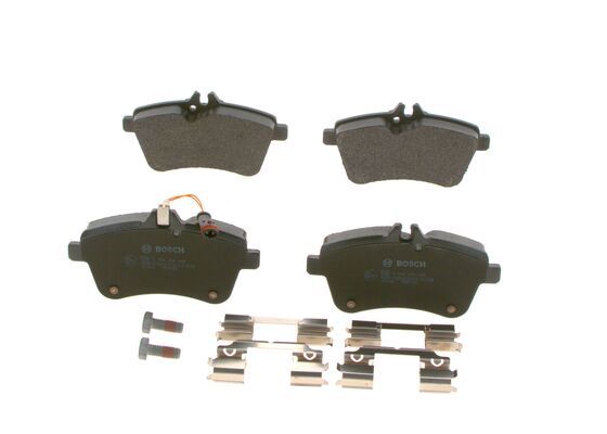Bremsbelagsatz, Scheibenbremse BOSCH 0986494085