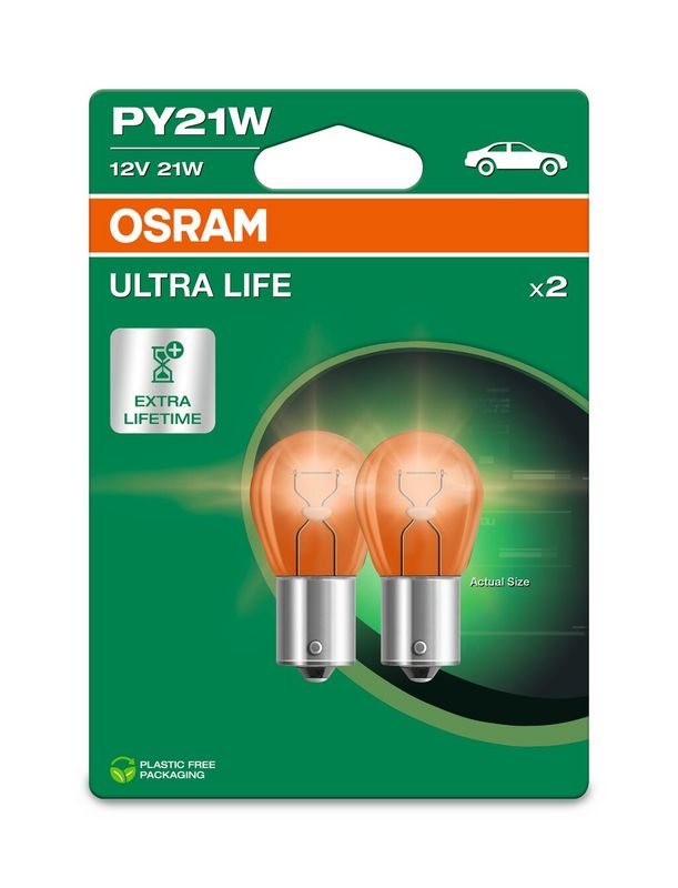 Glühlampe, Blinkleuchte OSRAM 7507ULT-2BL