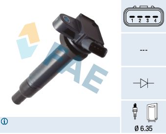 Zündspule FAE 80424