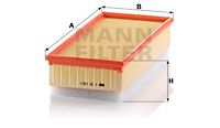 Luftfilter MANN-FILTER C 33 156/1