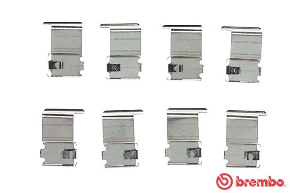 Zubehörsatz Scheibenbremsbelag BREMBO A 02 242