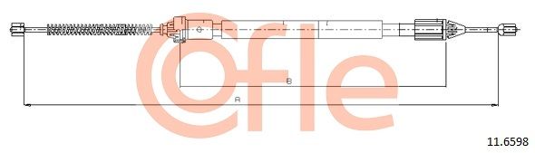 Seilzug, Feststellbremse COFLE 11.6598