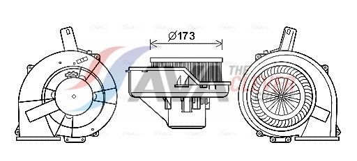 Innenraumgebläse AVA QUALITY COOLING ST8046