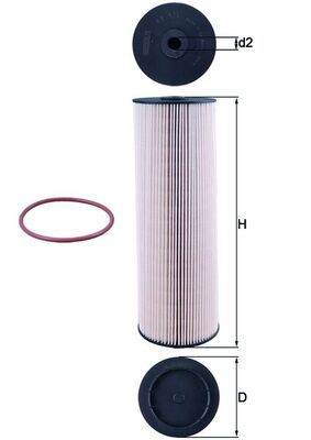 Kraftstofffilter MAHLE KX514D