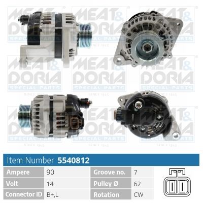 Generator MEAT & DORIA 5540812