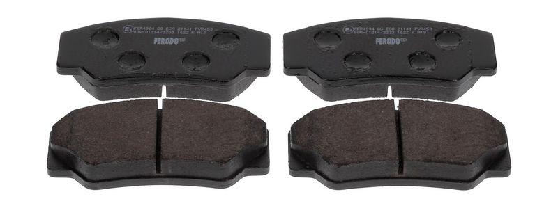 Bremsbelagsatz, Scheibenbremse FERODO FVR450