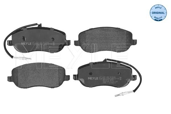 Bremsbelagsatz, Scheibenbremse MEYLE 0252026119/W