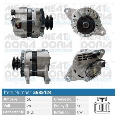 Generator MEAT & DORIA 5635124