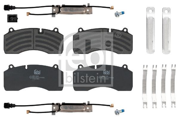 Bremsbelagsatz, Scheibenbremse FEBI BILSTEIN 116232