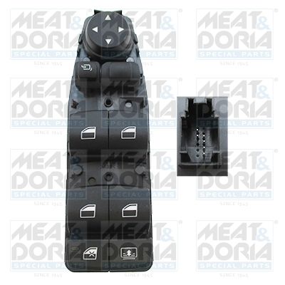 Schalter, Fensterheber MEAT & DORIA 26019