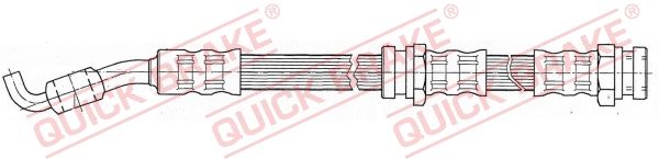 Bremsschlauch QUICK BRAKE 58.948