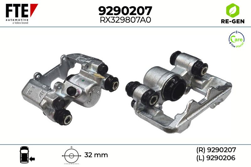 Bremssattel FTE 9290207