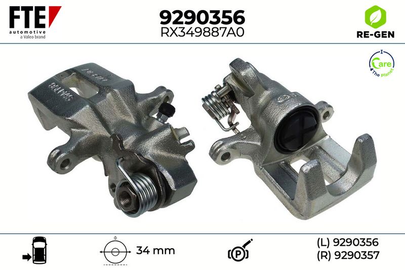 Bremssattel FTE 9290356