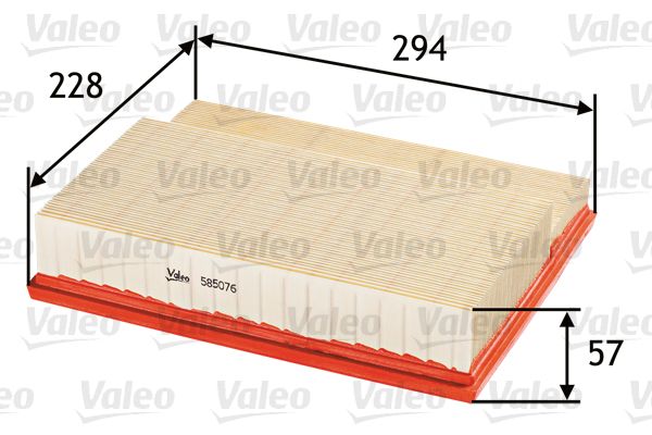 Luftfilter VALEO 585076