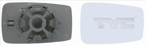 Spiegelglas, Außenspiegel TYC 302-0001-1