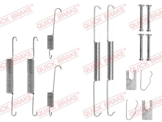 Zubehörsatz, Bremsbacken QUICK BRAKE 105-0645