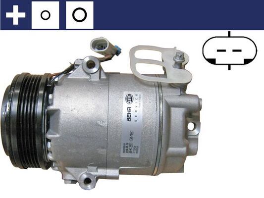 Kompressor, Klimaanlage MAHLE acp 45 000s