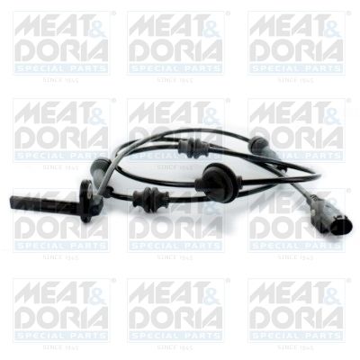Sensor, Raddrehzahl MEAT & DORIA 90614