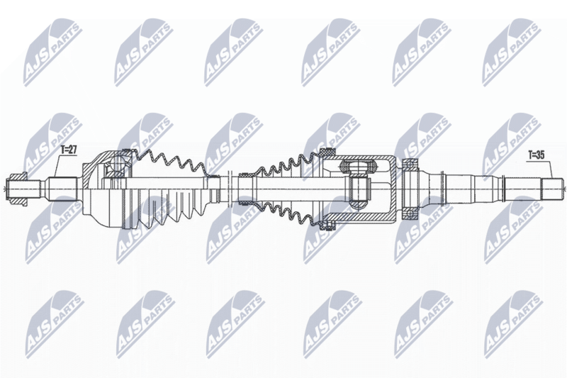 Antriebswelle NTY NPW-FR-135