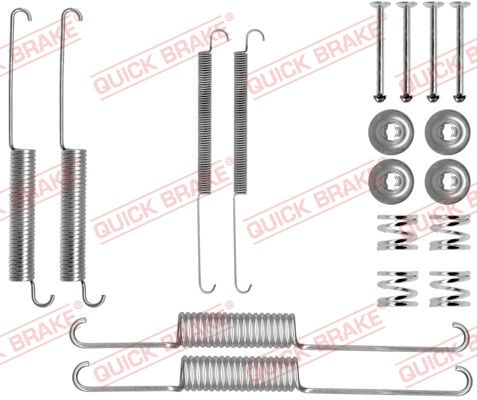 Zubehörsatz, Bremsbacken QUICK BRAKE 105-0758