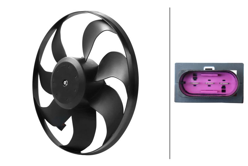 Lüfter, Motorkühlung HELLA 8EW 366 420-281