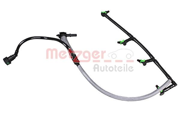 Schlauch, Leckkraftstoff METZGER 0840108