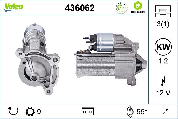 Starter VALEO 436062