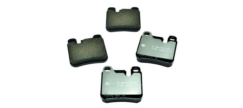 Bremsbelagsatz Bremsbeläge HELLA 8DB 355 008-491