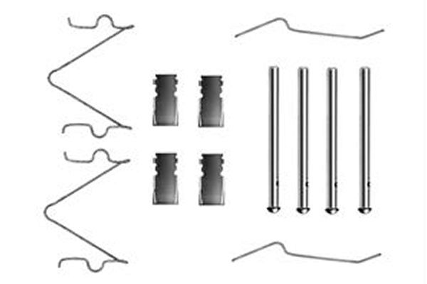 Zubehörsatz, Scheibenbremsbelag TRW PFK330