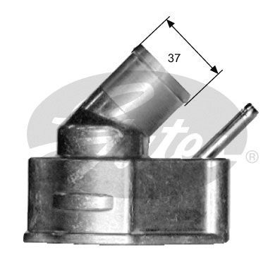 Thermostat, Kühlmittel GATES th14992g1