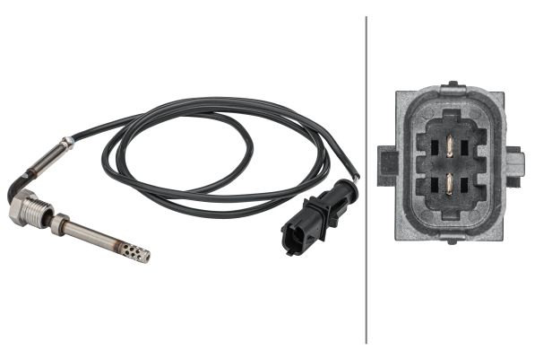 Sensor Abgastemperatur HELLA 6PT 358 181-491