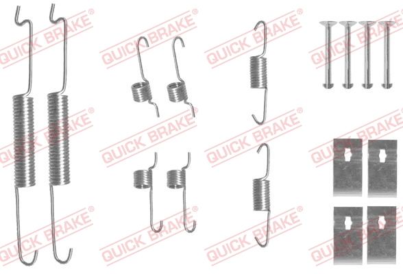 Zubehörsatz, Bremsbacken QUICK BRAKE 105-0863